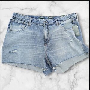Wild Fable Light Blue Distressed Jean Shorts